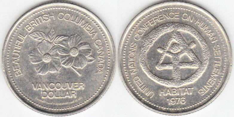 1976 Canada Vancouver Dollar A001942